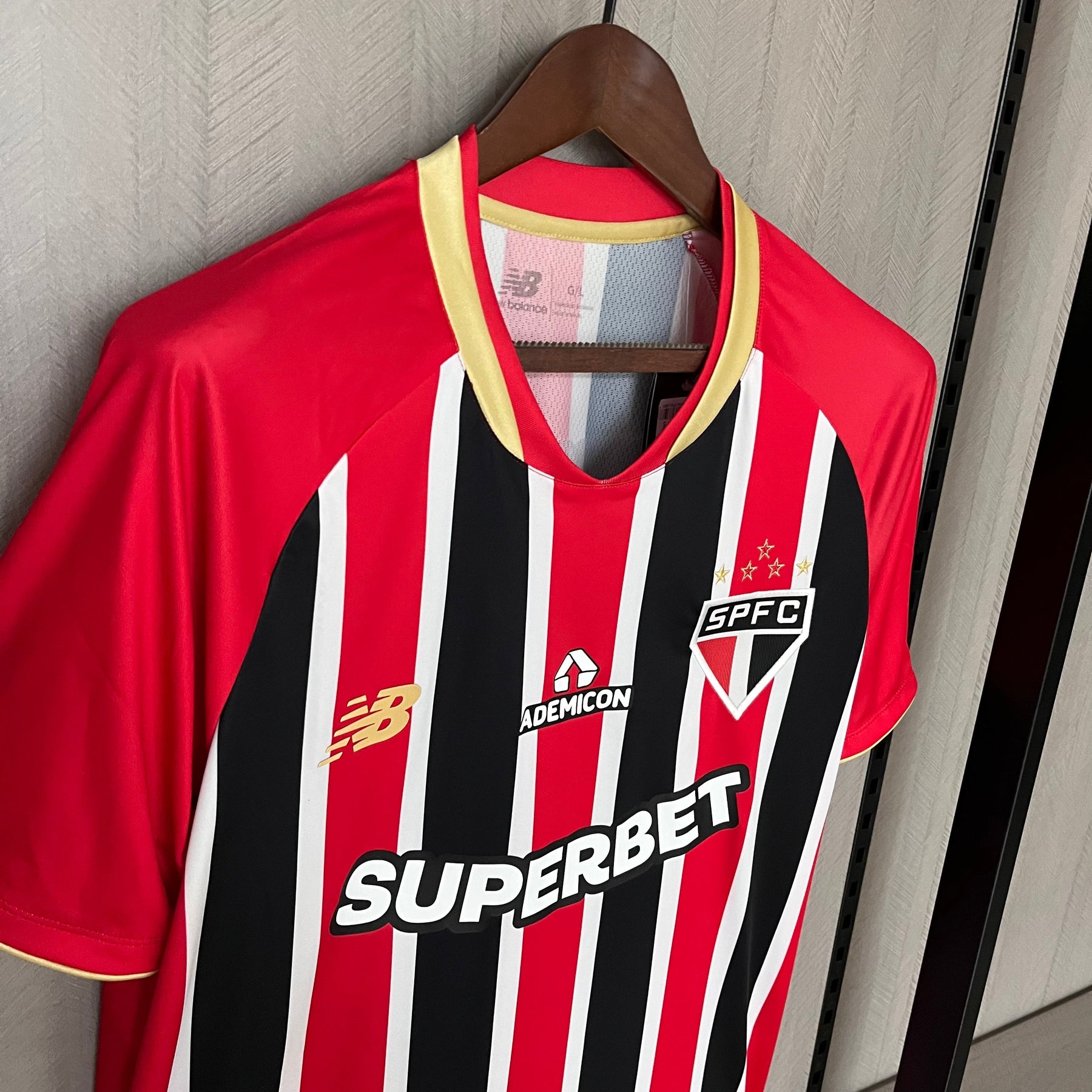 Camisa São Paulo Away 2025/2026 - Patrocínio Superbet