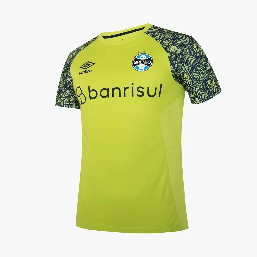 Camisa Grêmio 2024/25 Treino Goleiro - Amarelo
