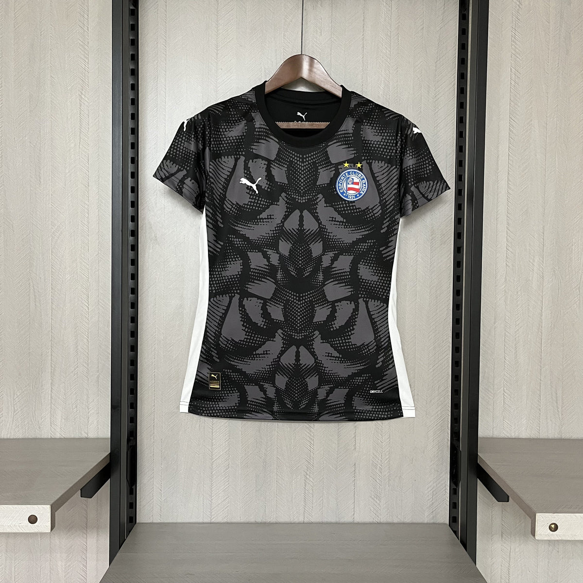 Camisa Bahia Goleiro Preta 2025/2026 - Feminina