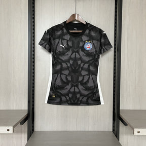Camisa Bahia Goleiro Preta 2025/2026 - Feminina