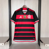 Camisa do Flamengo HOME - 2024/2025 + Patch de Campeão da Copa