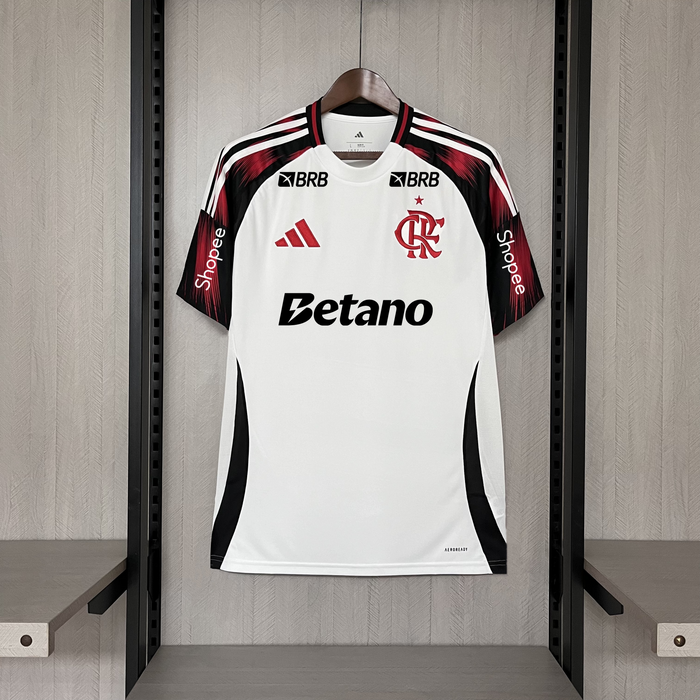 Camisa Flamengo Feminina Home 2025/26 - Patrocínios e Patch Copa do Brasil