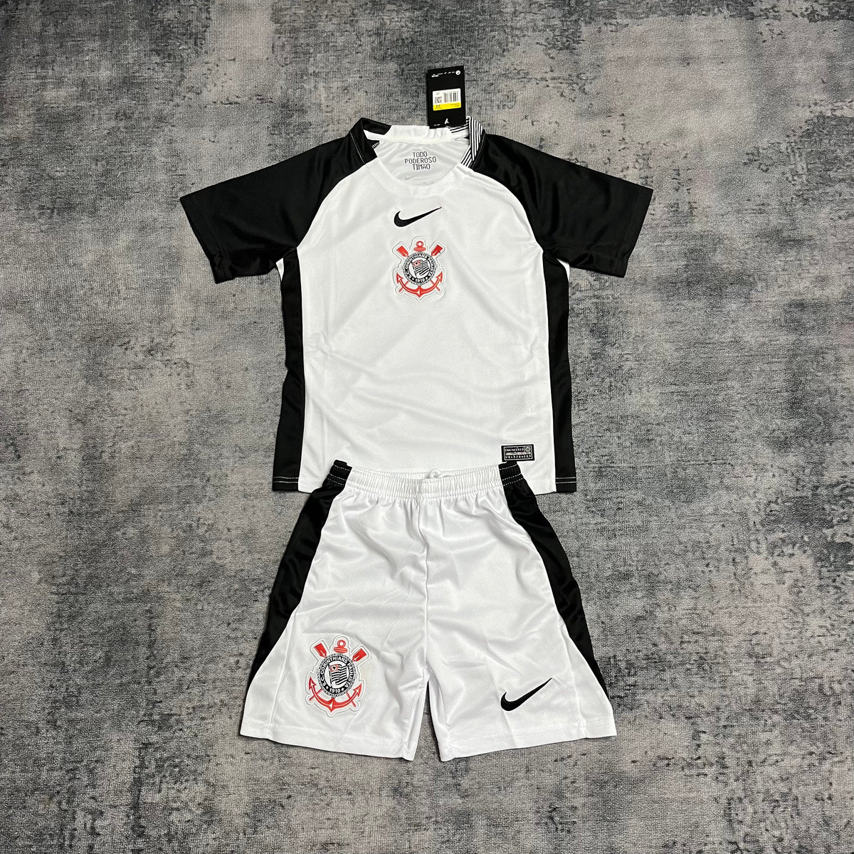 Kit Infantil do Corinthians Home 2025/26